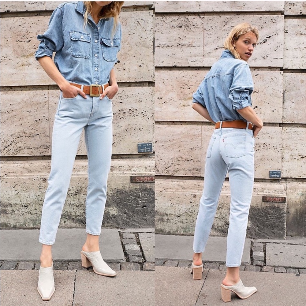 Levi’s wedgie fit jean in signal lost - light wash